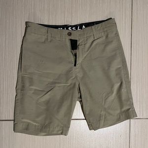 Men’s Vissla Shorts size 30, hybrid stretch tan khaki